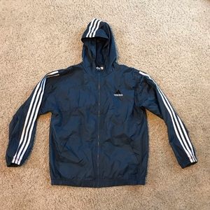 Youth sized adidas windbreaker